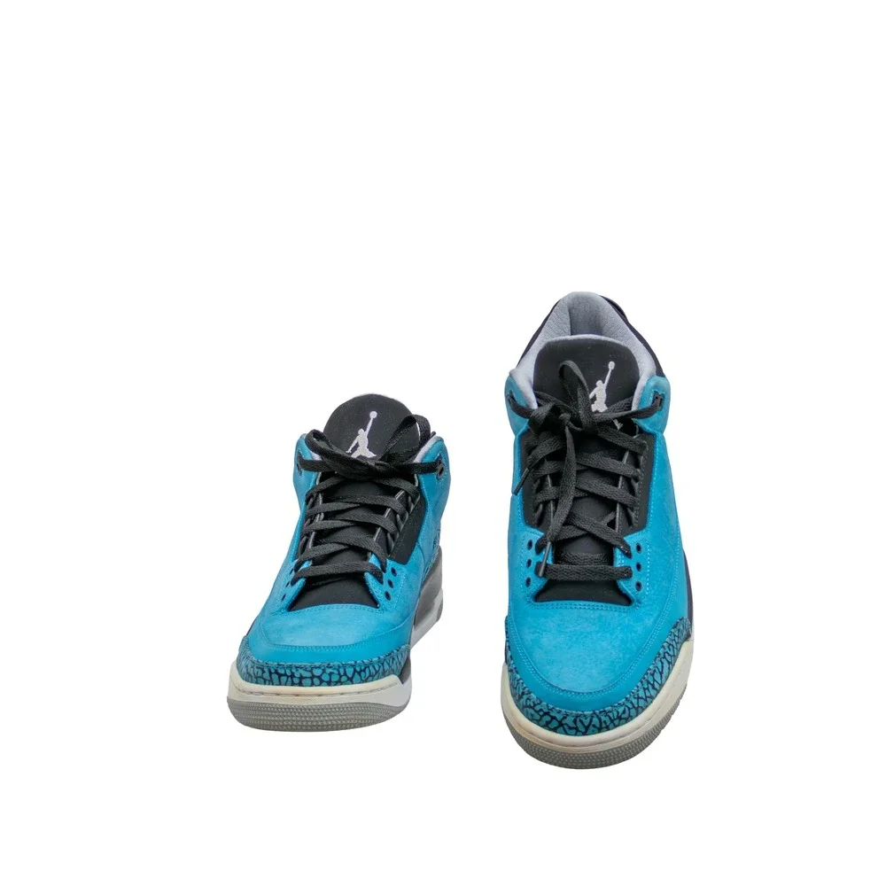 Nike Air Jordan 3 Retro Powder Blue 136064-406 Men's Size US 10.5 UK 9.5 EU 44.5